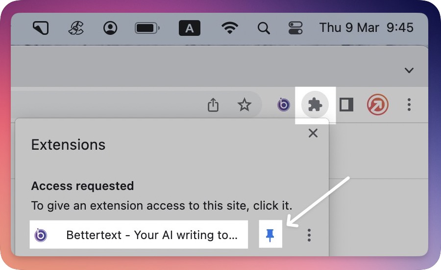 Screenshot from 👋 What is Bettertext and how to get Started?